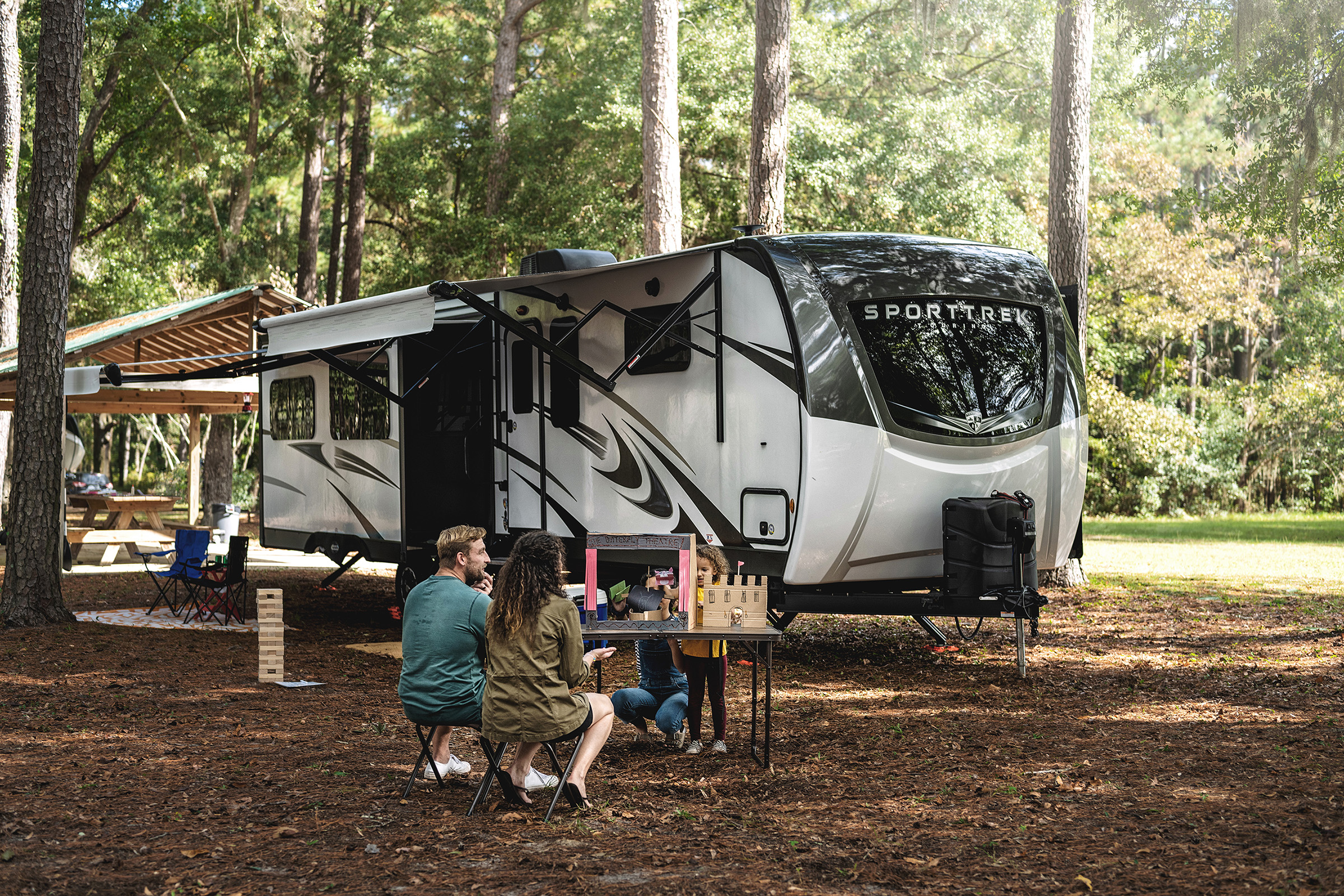 2021-Venture-RV-SportTrek-Touring-Edition-STT343VIB-Travel-Trailer-Exterior