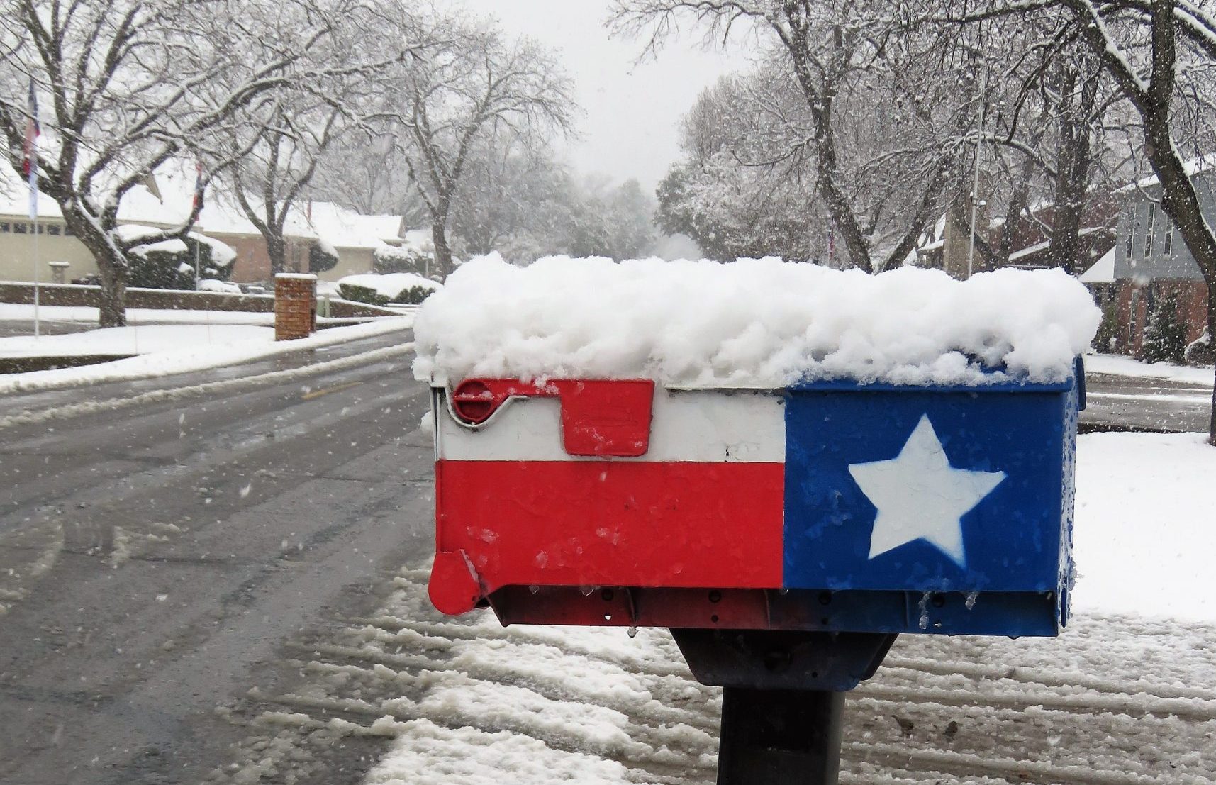 Snow in Texas