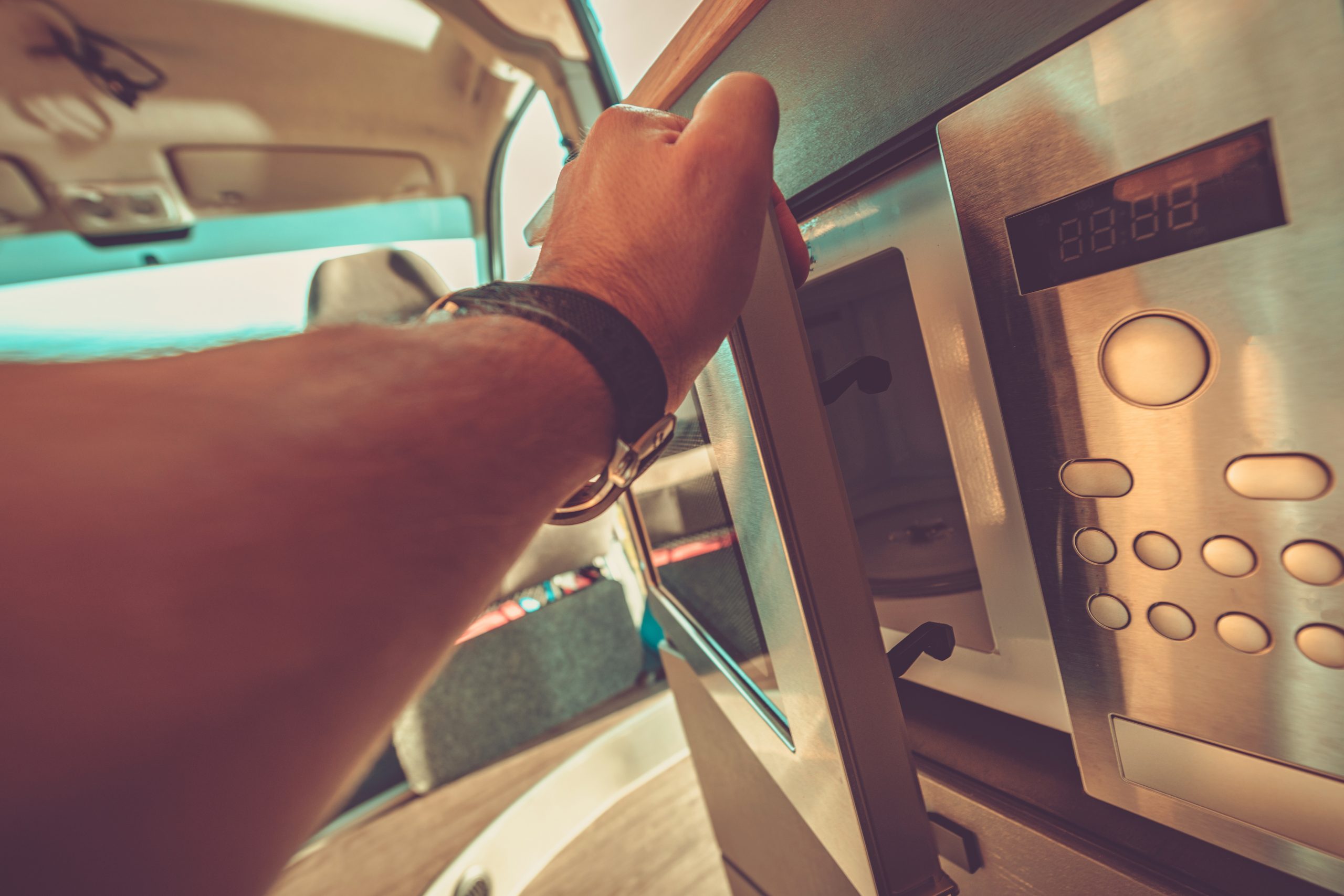 RV Service Appliance Microwave