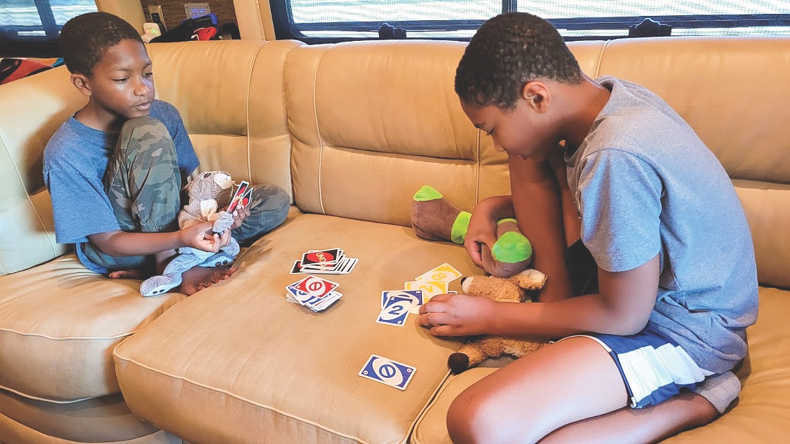 Family Fun on the Road with Games