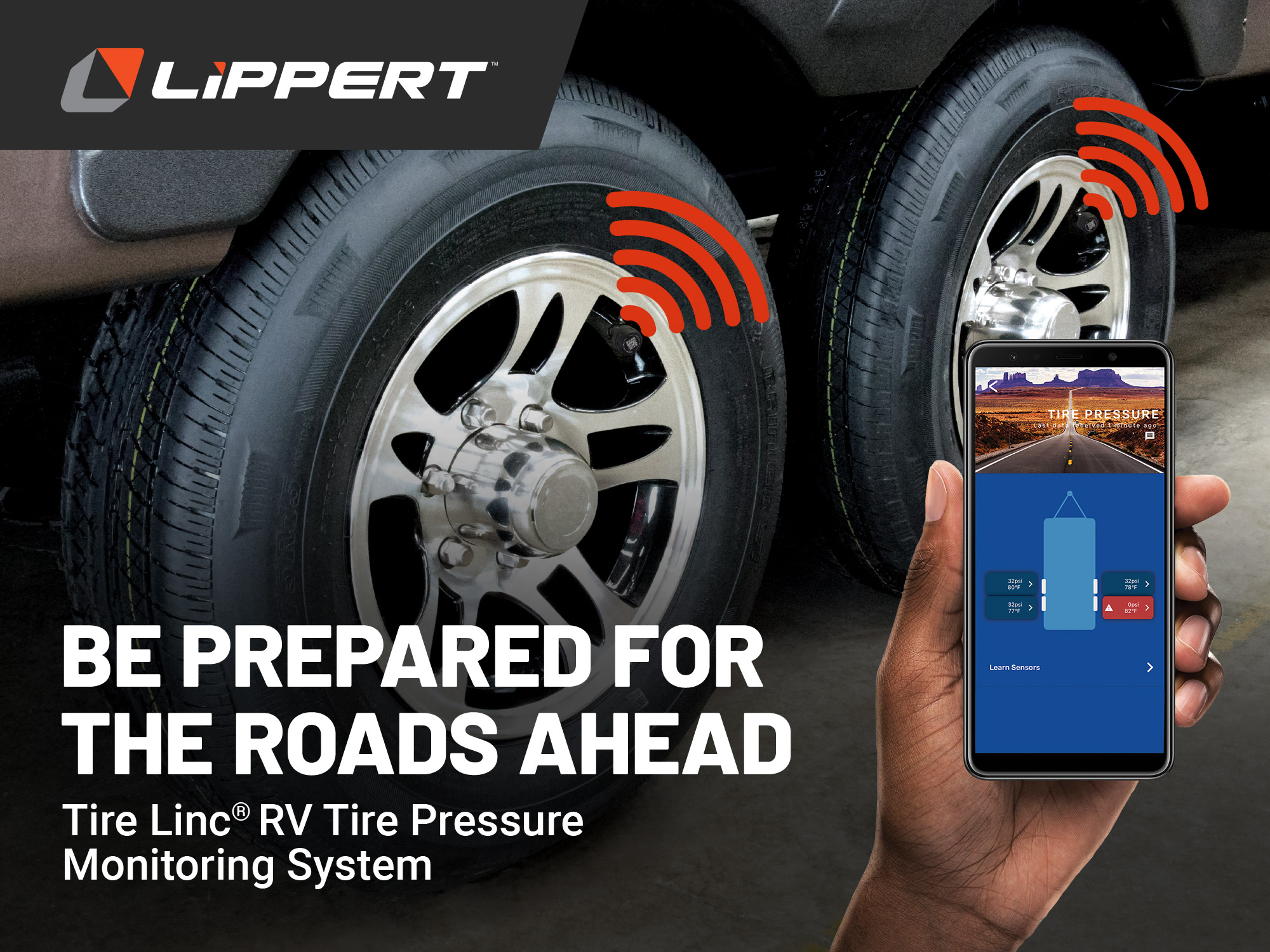 Lippert tire pressure monitoring