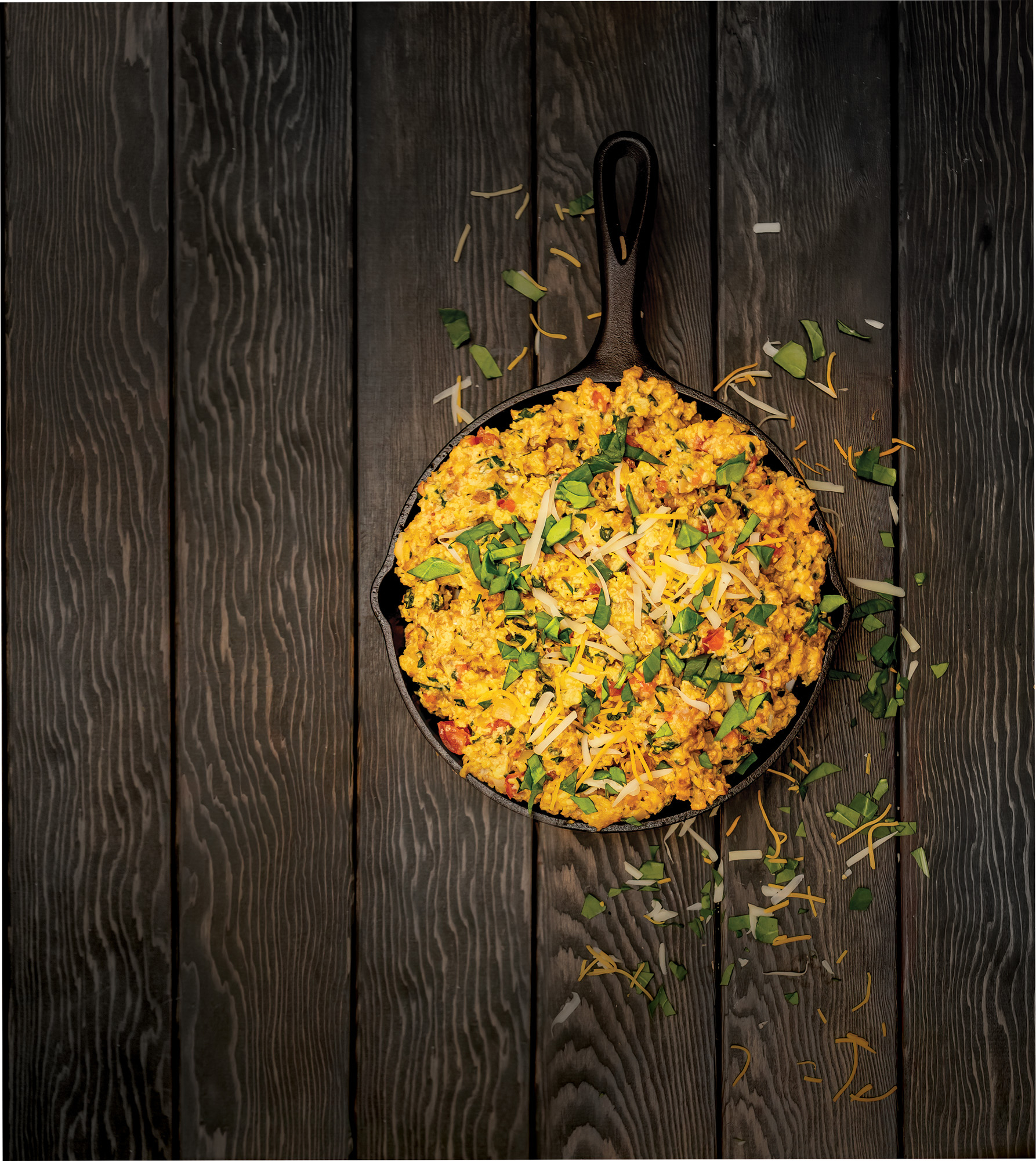 Robert Irvine's Chorizo Scramble