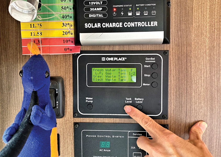 RV Blank Tank Monitor