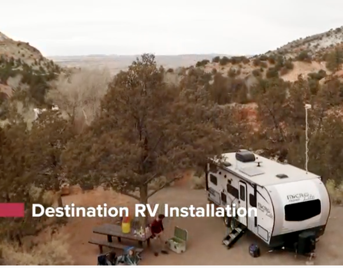 Destination RV Cell Signal Booster