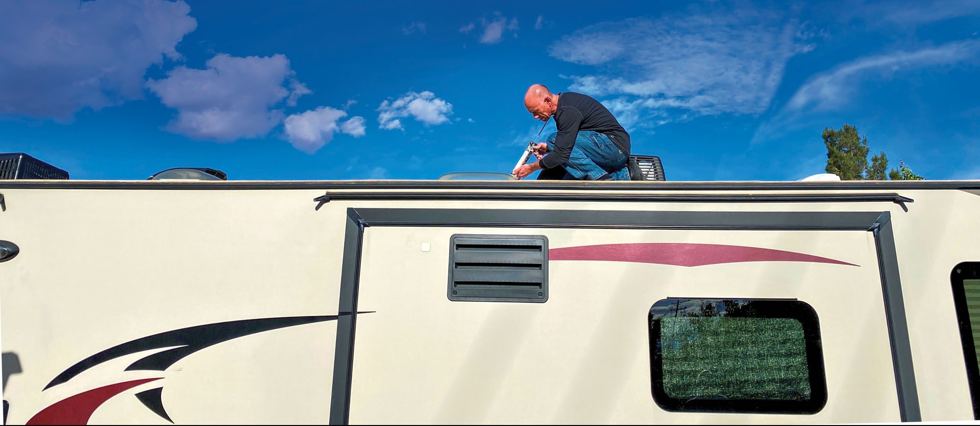 RV Maintenance Task - Roof