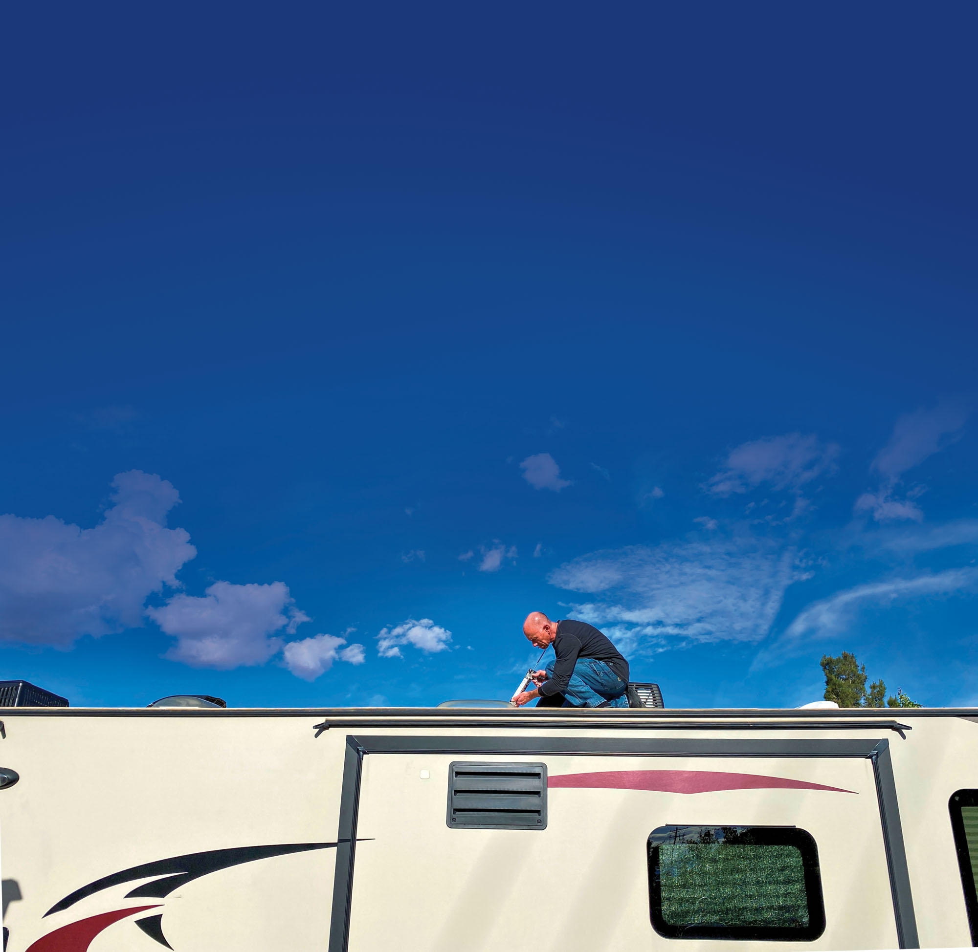 RV Maintenance Task - Roof