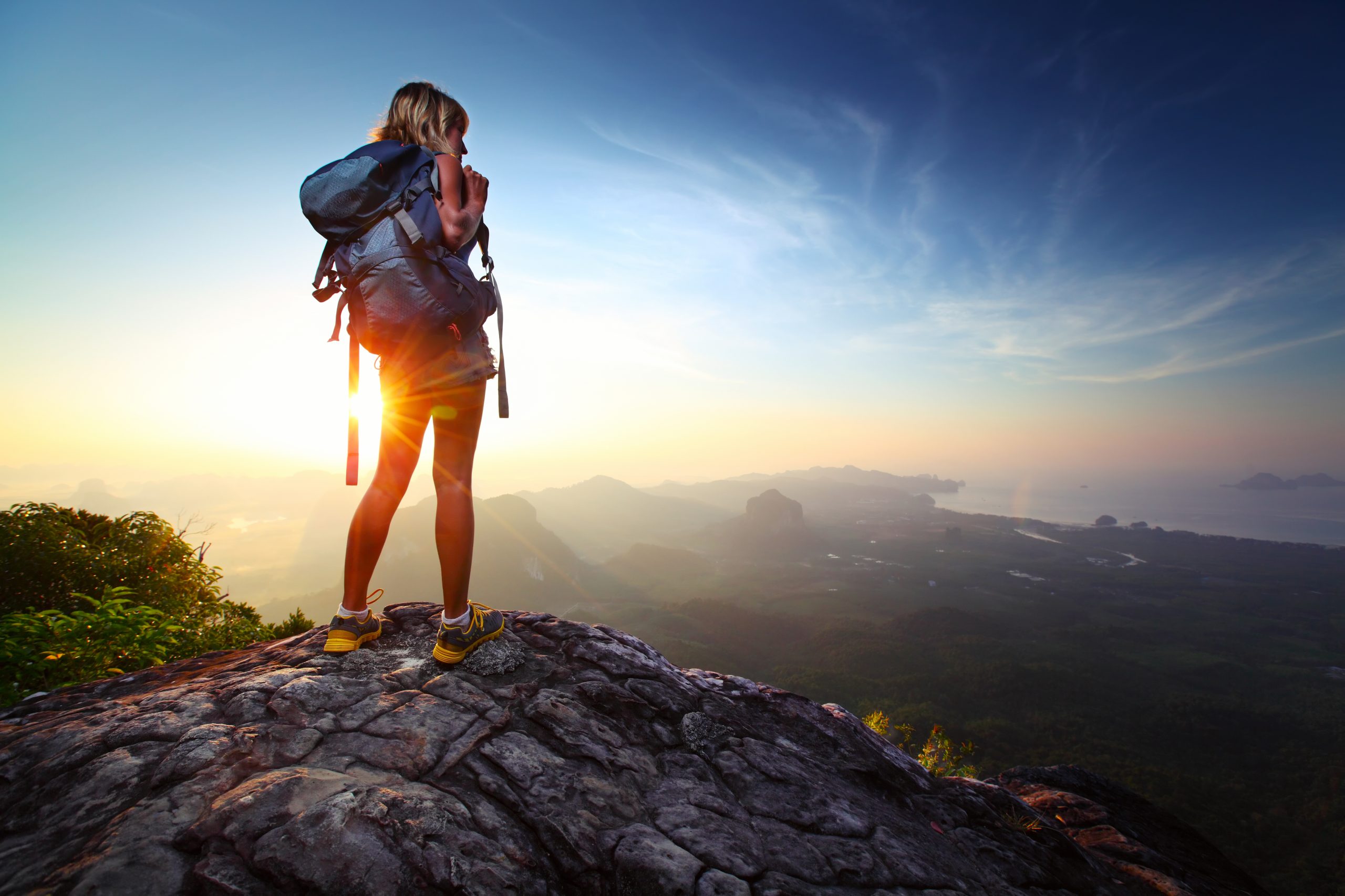 Female Hiking