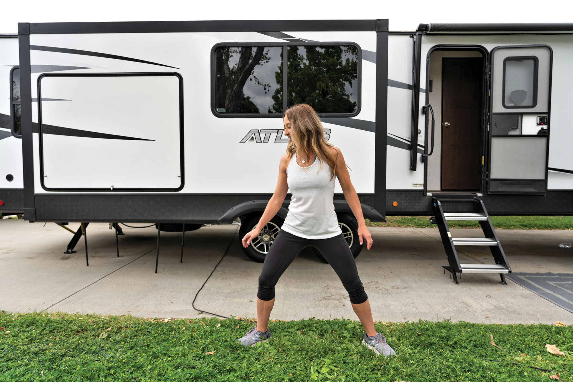 RV Workout Sideways Shuffle