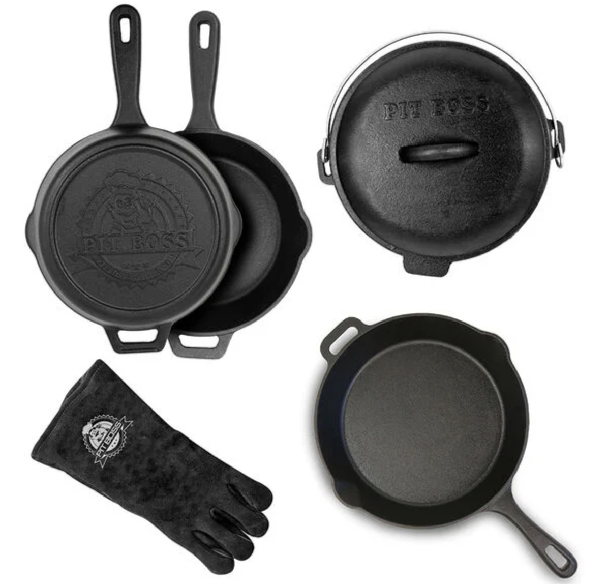 Pit Boss 6-Piece Cast Iron Starter Set