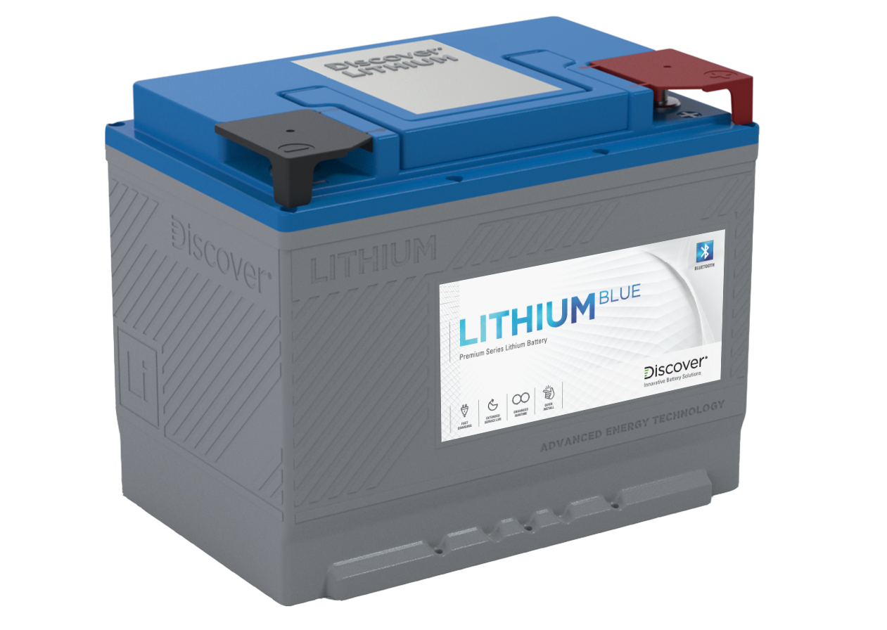 discover battery Lithium Blue