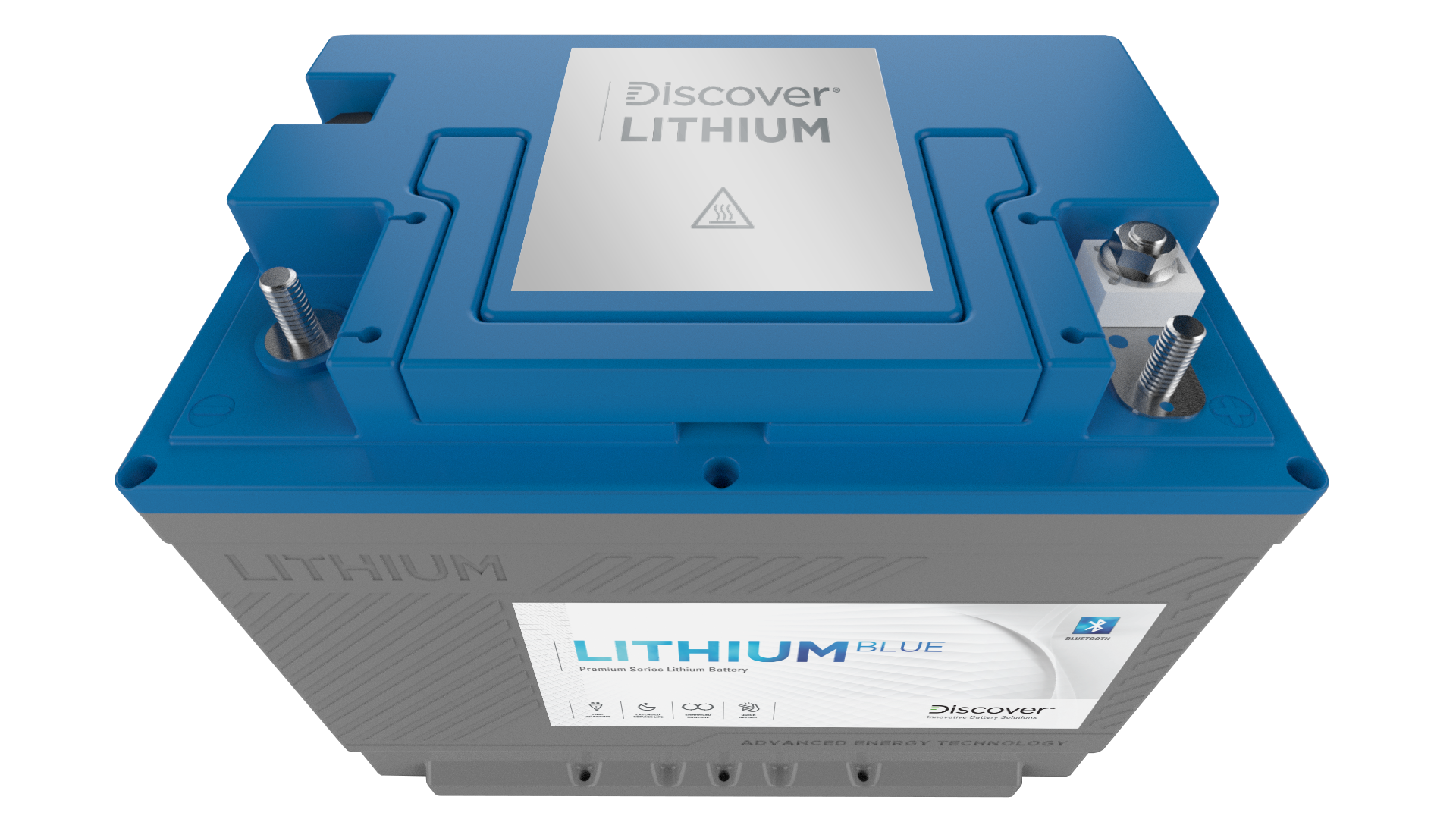 discover battery Lithium Blue