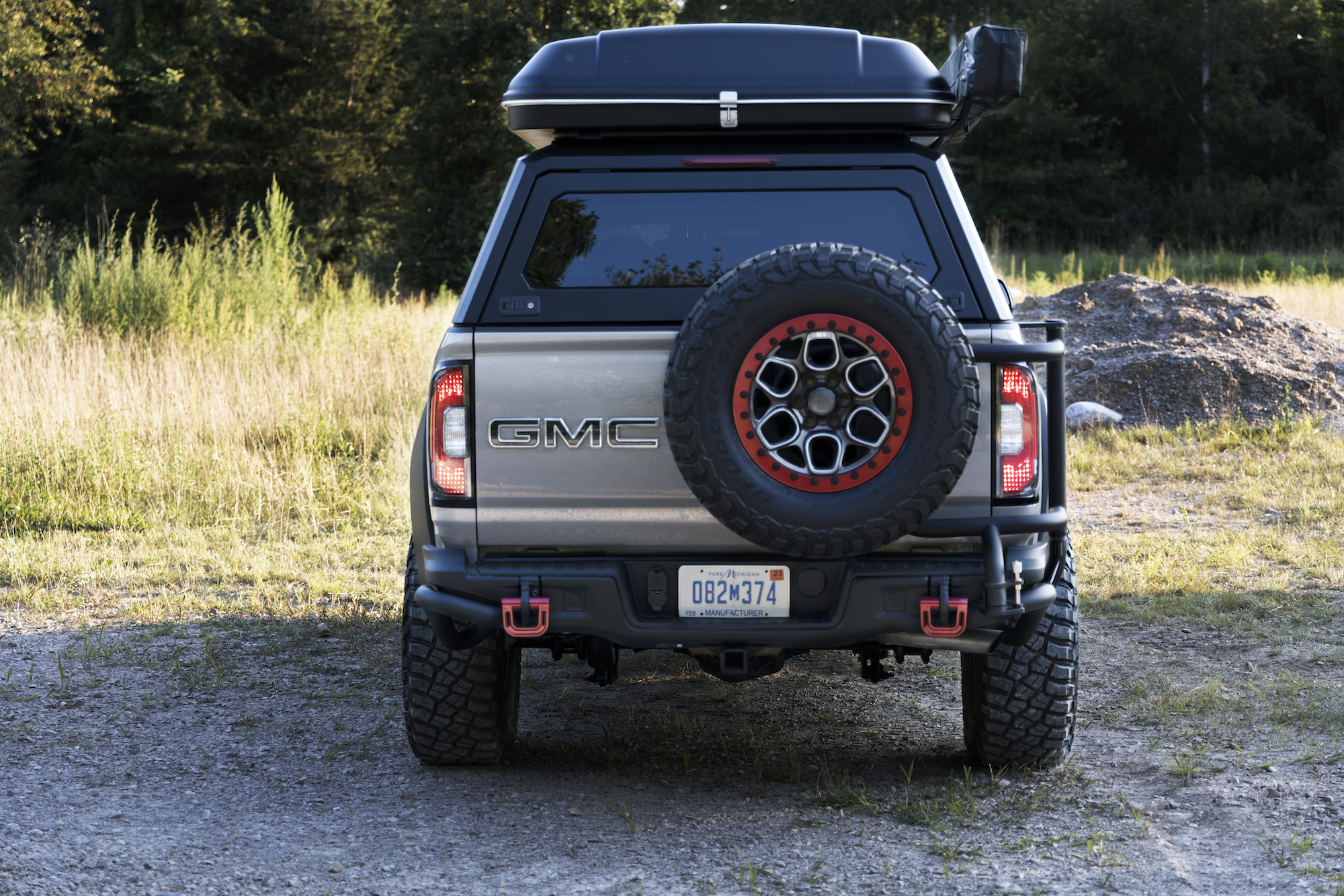 GMC Canyon AT4 OVRLANDX rear view