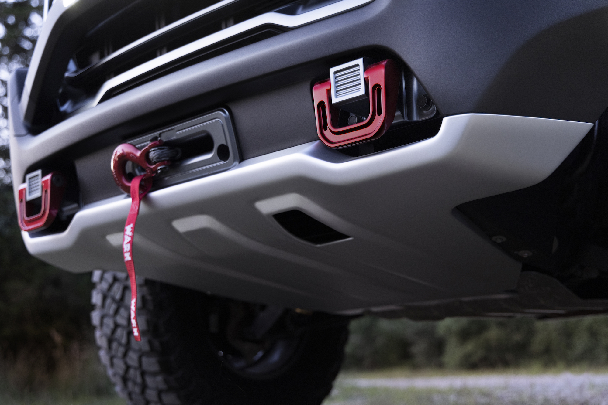 GMC Canyon AT4 OVRLANDX skid plate and bumper