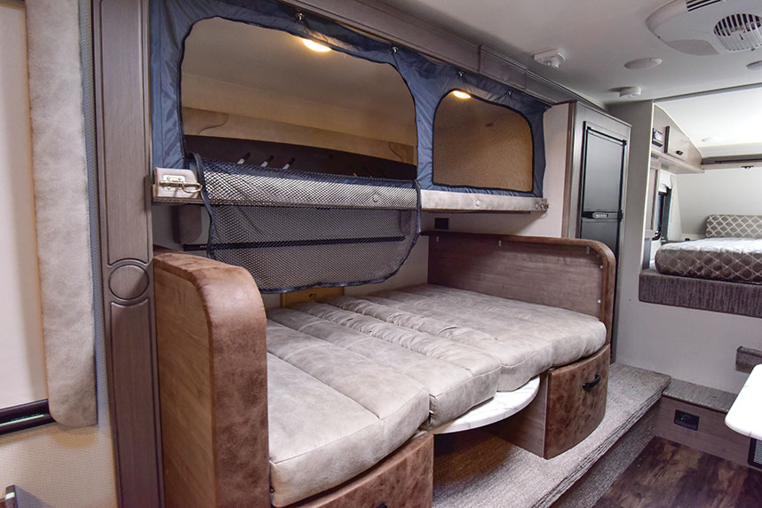 Lance truck camper bunk