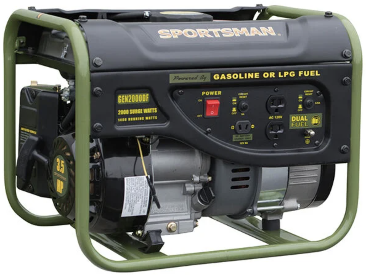 Sportsman 2000 Surge Watts Dual Fuel Portable Generator