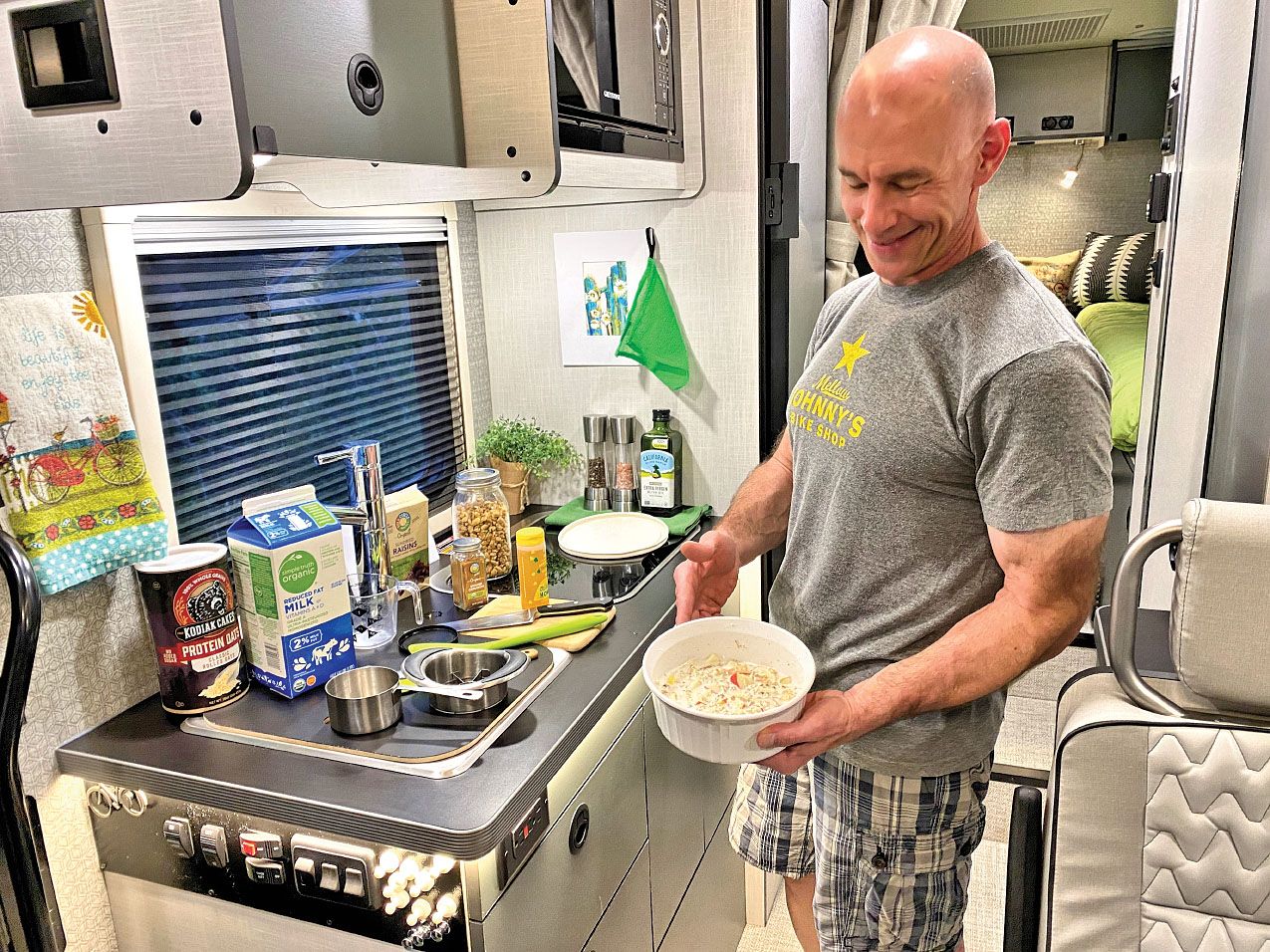 Healthy food prep in RV