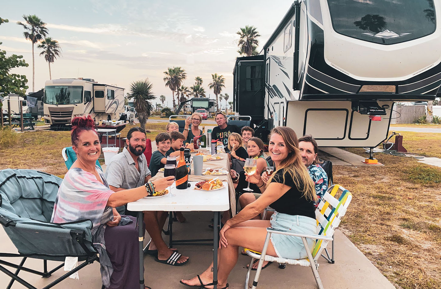 Family Table at RV Park