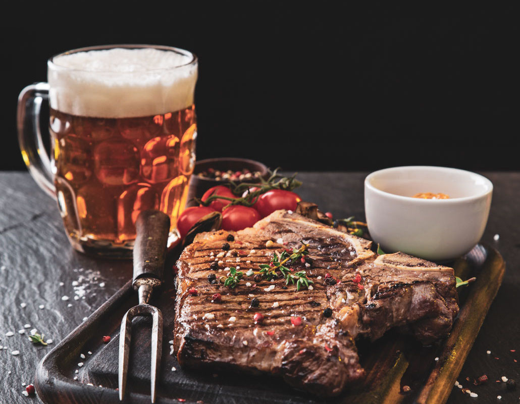 Steak and Beer