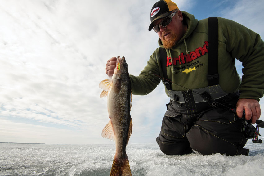 Ice Fishing Walleye