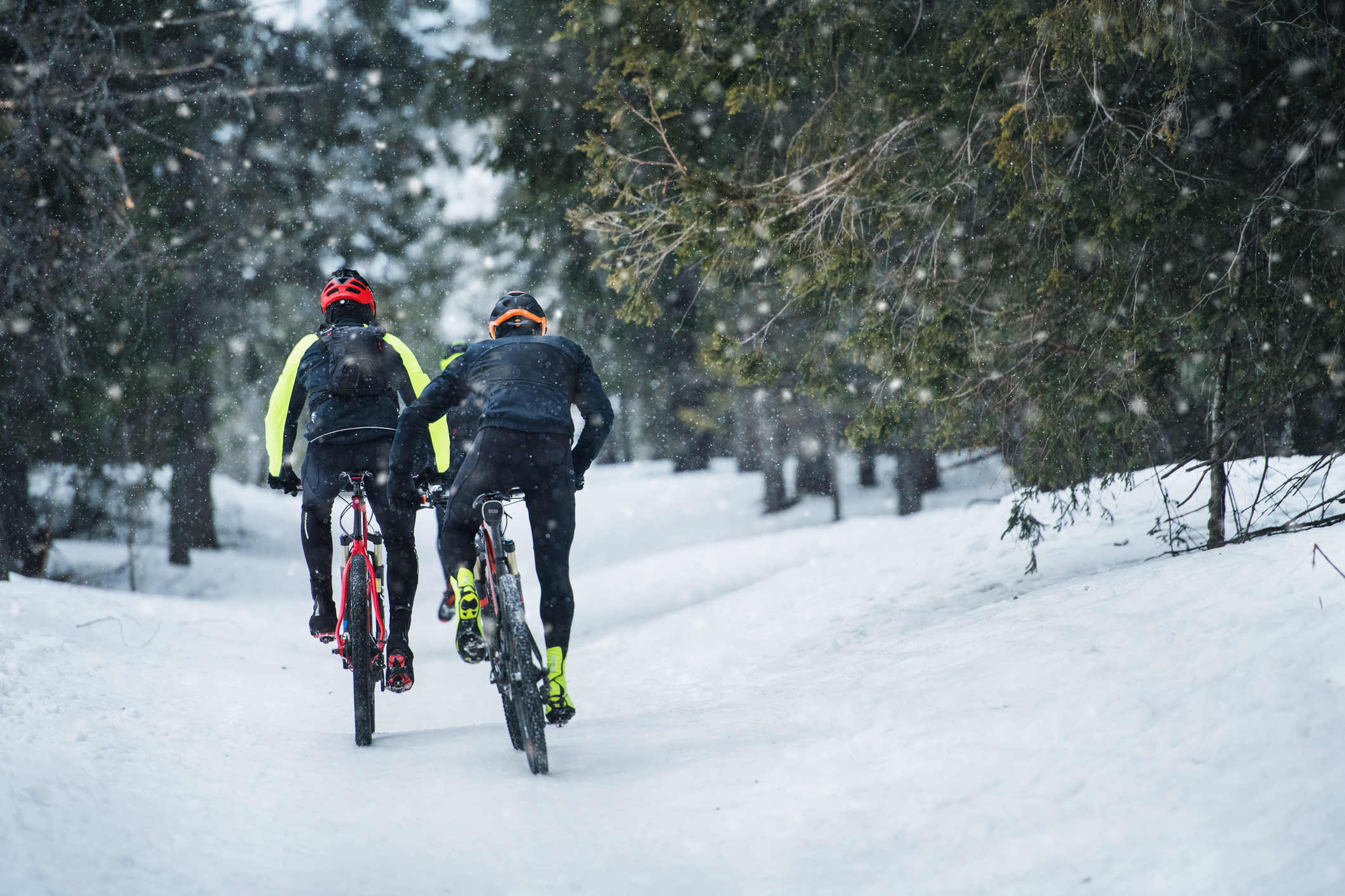 winter outdoor exercise