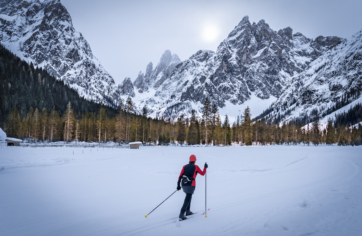 RV winter basecamp