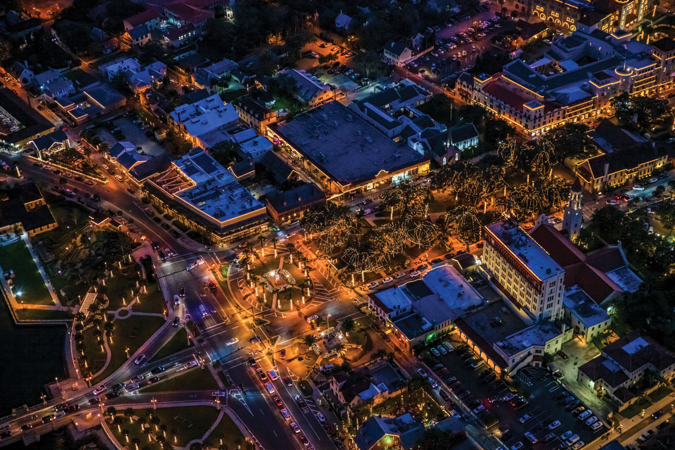 St Augustine Florida Holiday Lights