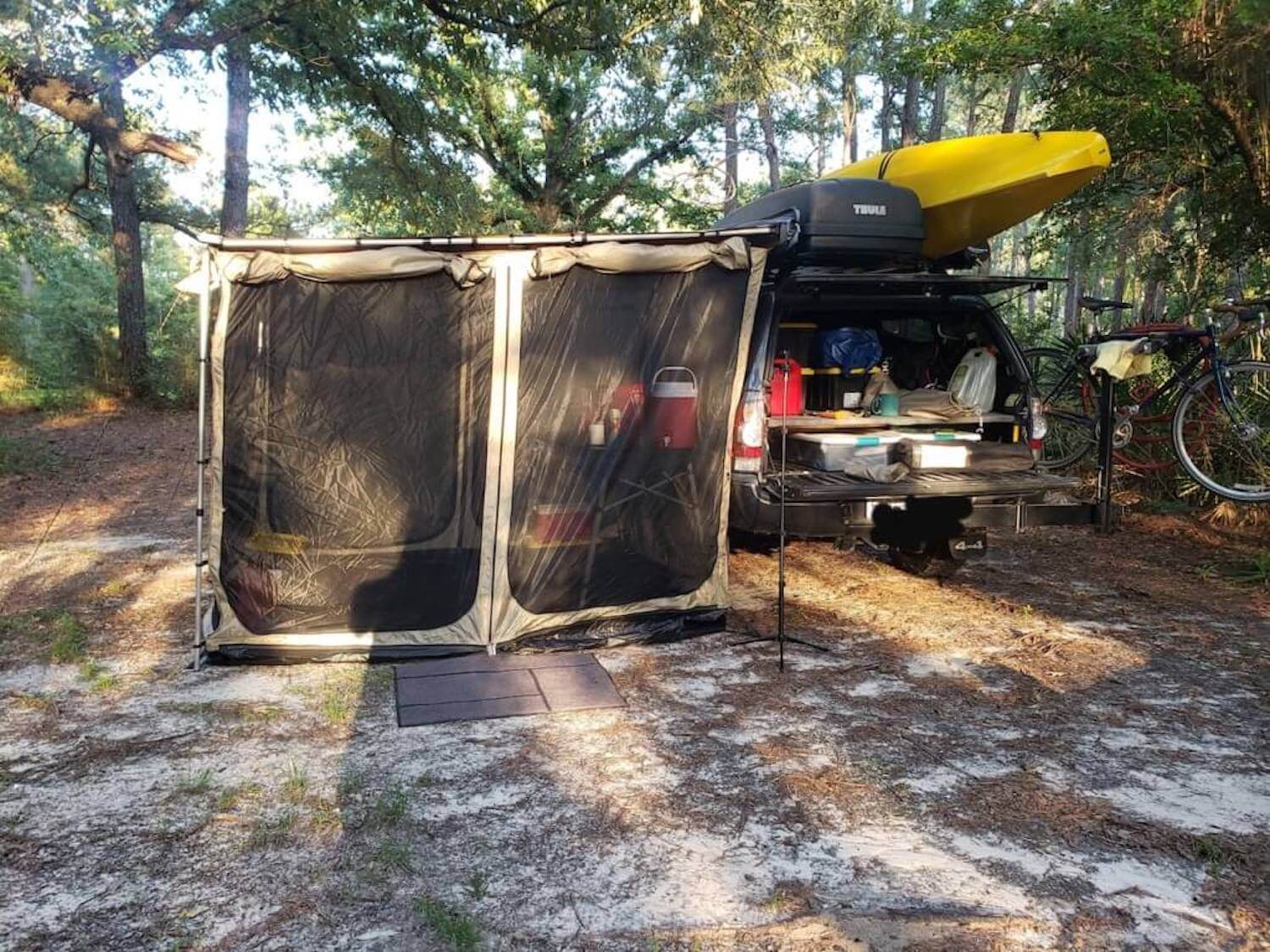 Tacoma Truck with awning