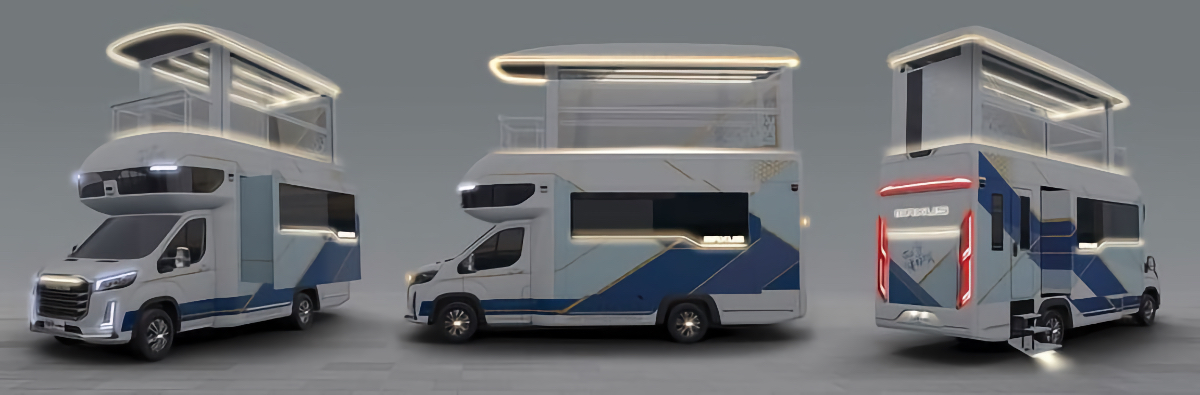 two-story RV