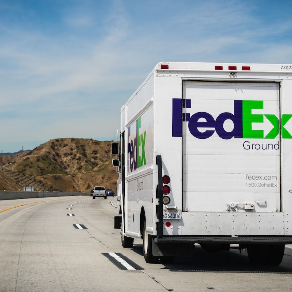 FedEx Camper Van