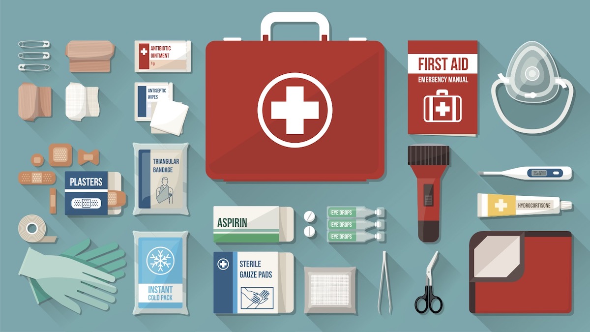 RV first-aid kit