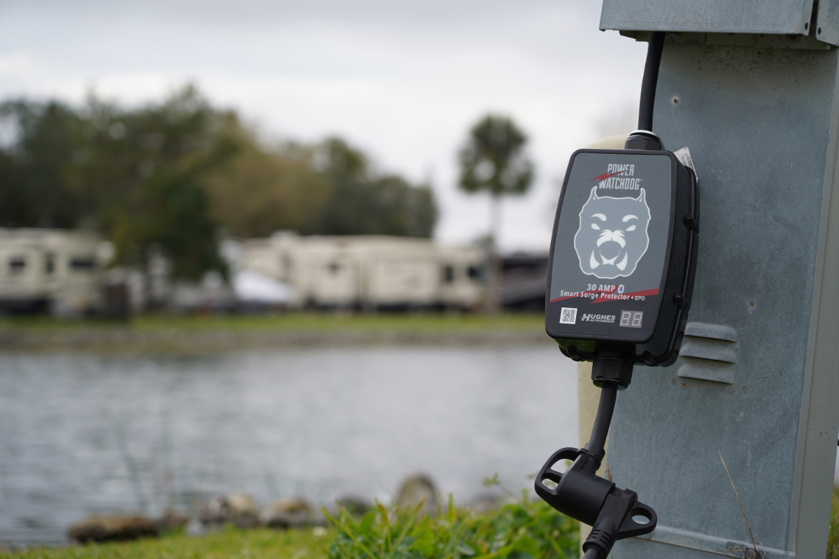 Hughes Autoformers Power Watchdog Bluetooth Portable Surge Protector