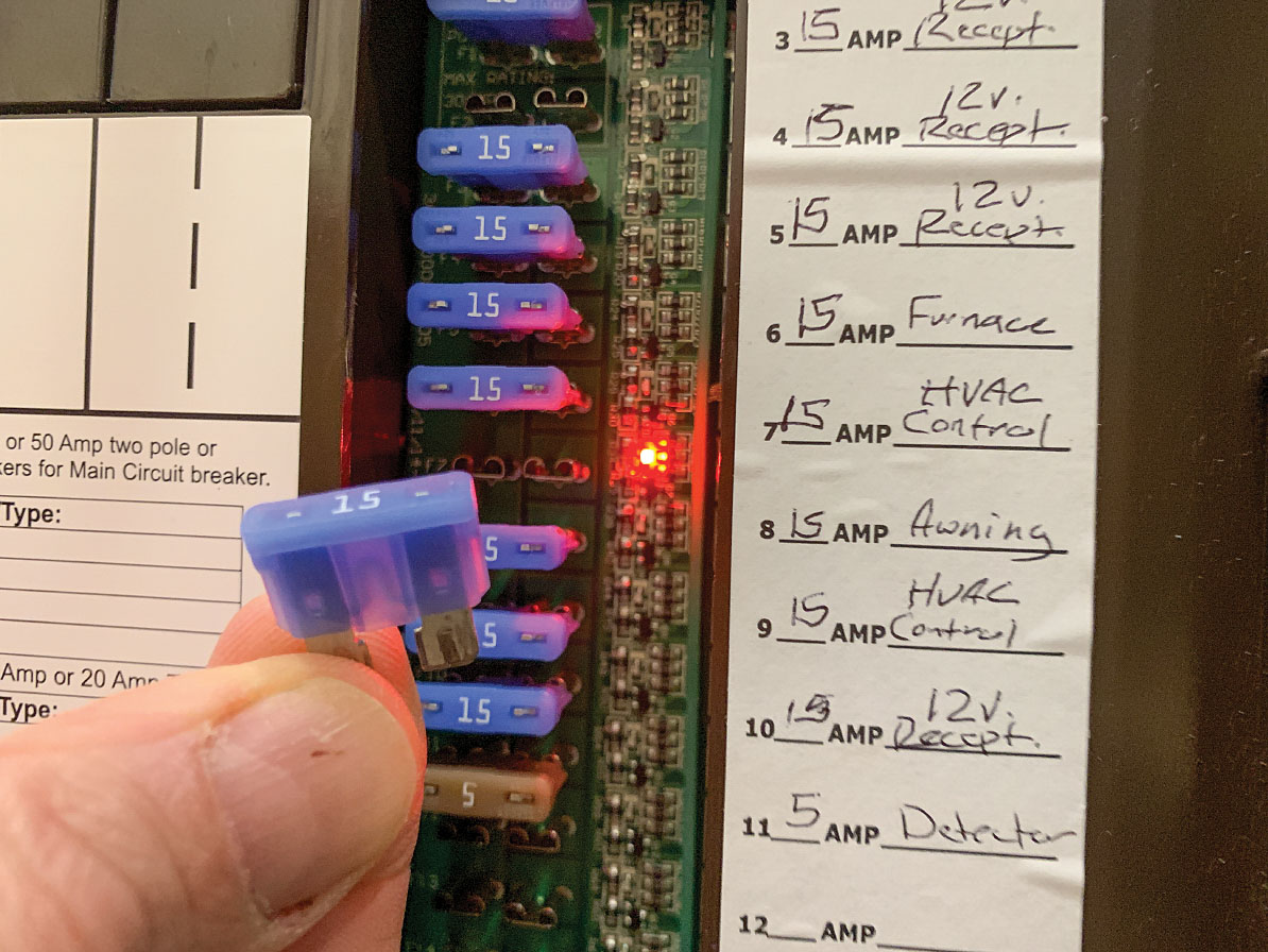 12 Volt Fuse Panel