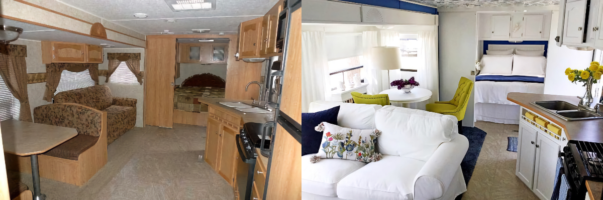 15 Before And After Photos Of Stunning Rv Remodels