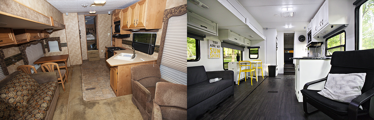 15 Before-and-After Photos of Stunning RV Remodels - RV.com