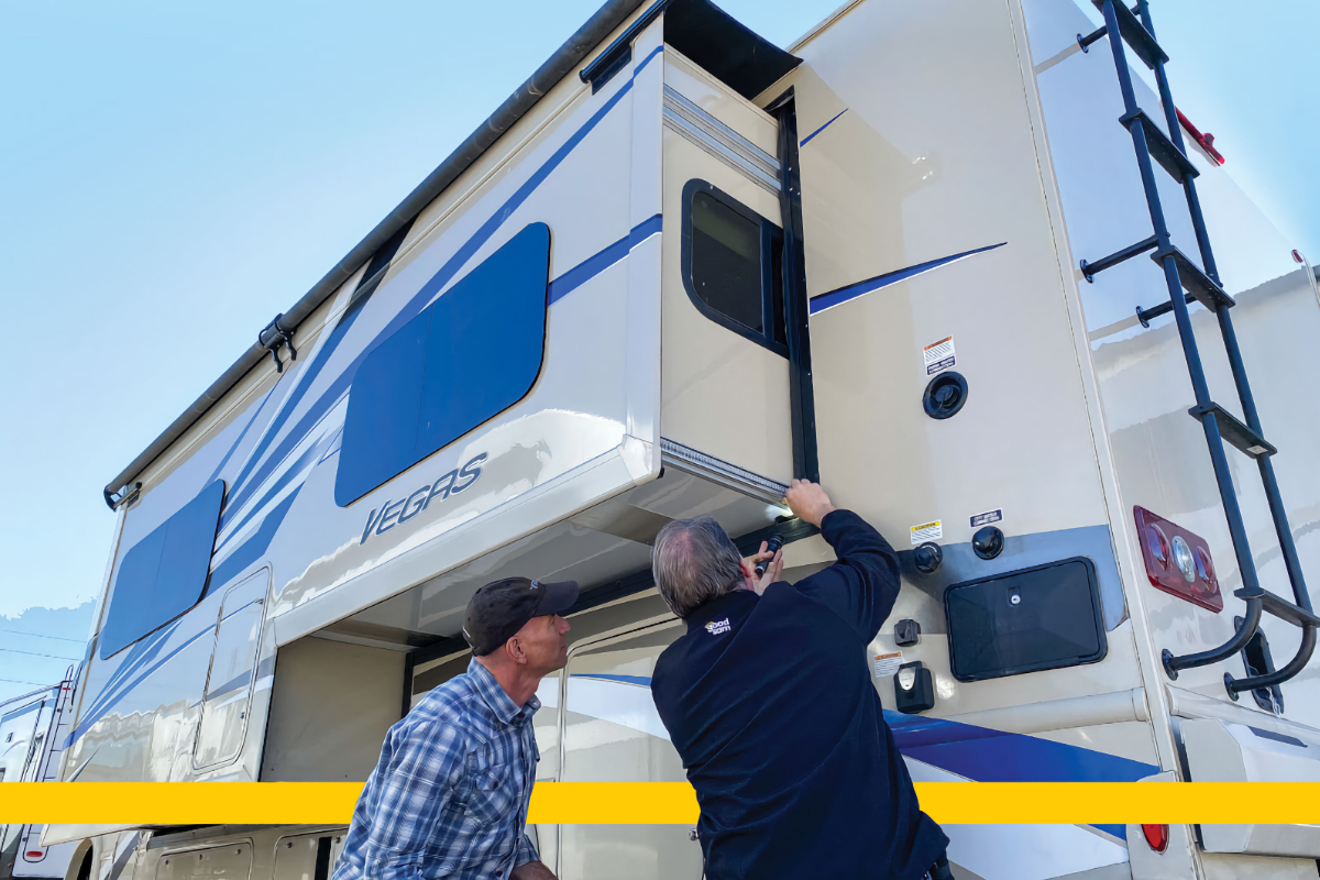 RV slide-out maintenance