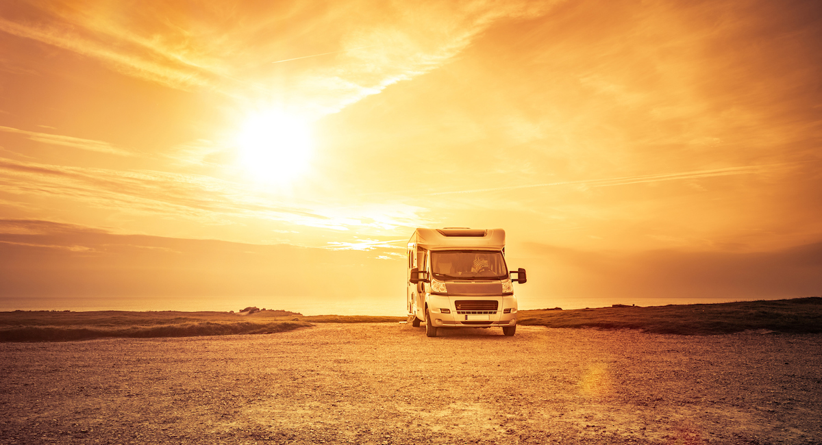 summer RV camping