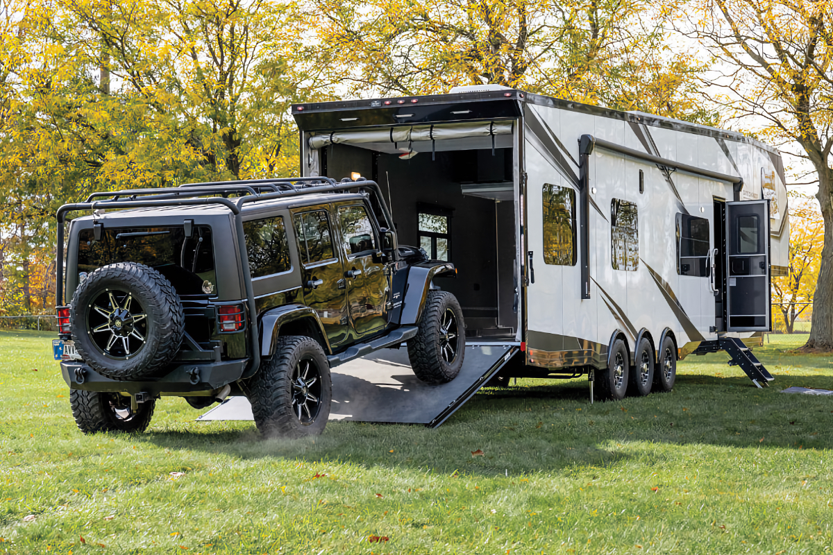 toy hauler RVs