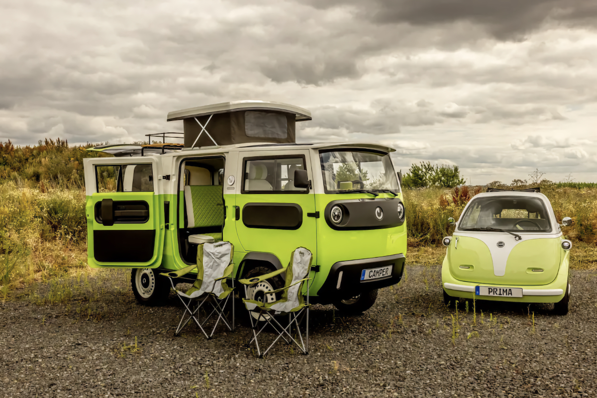 The Xbus is an Adorable AllElectric Camper Van