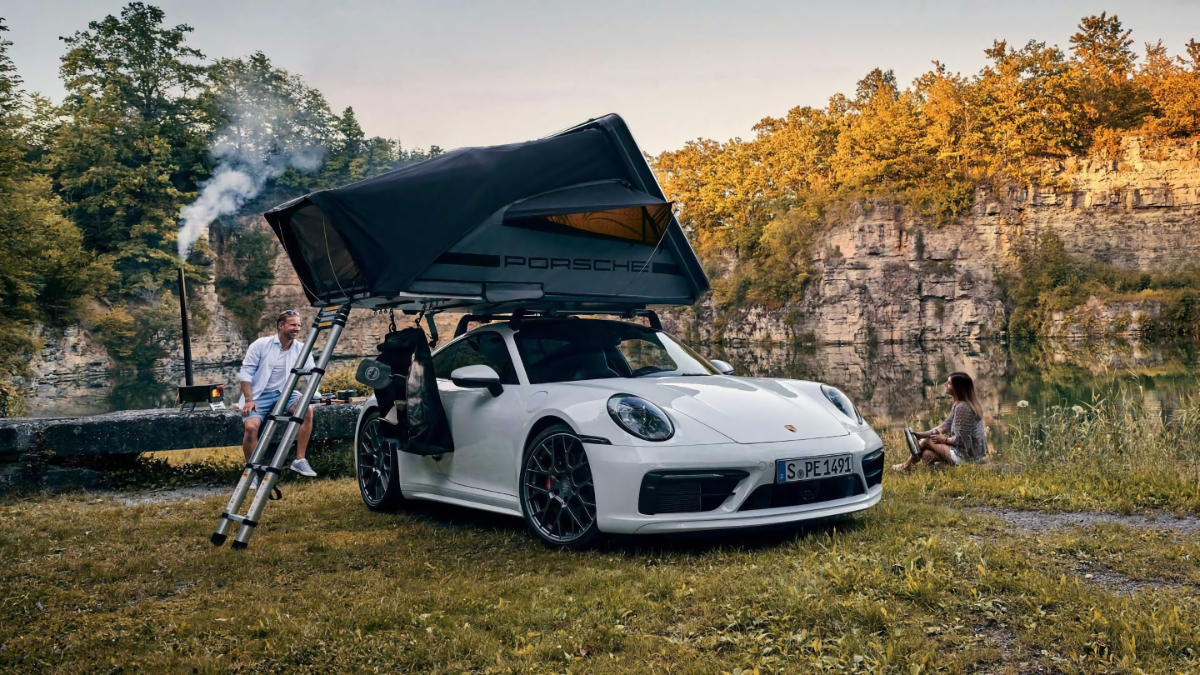 porsche tent