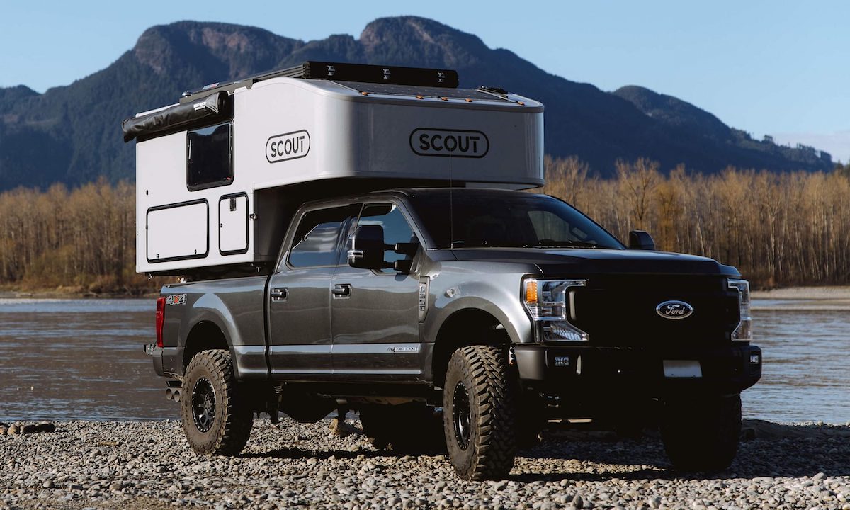 Scout Olympic truck camper