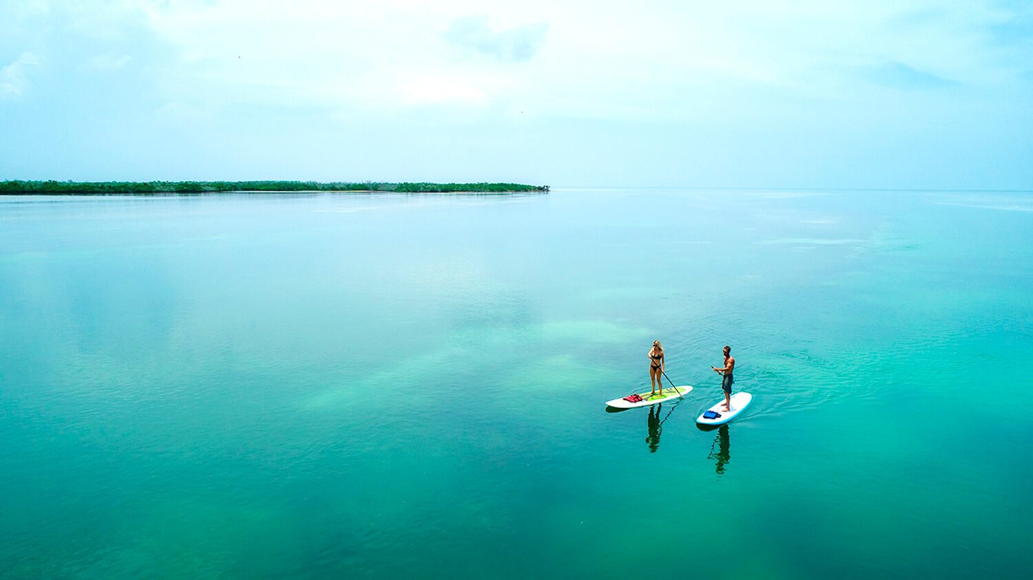 MC-LK Couple Paddleboard Aerial B