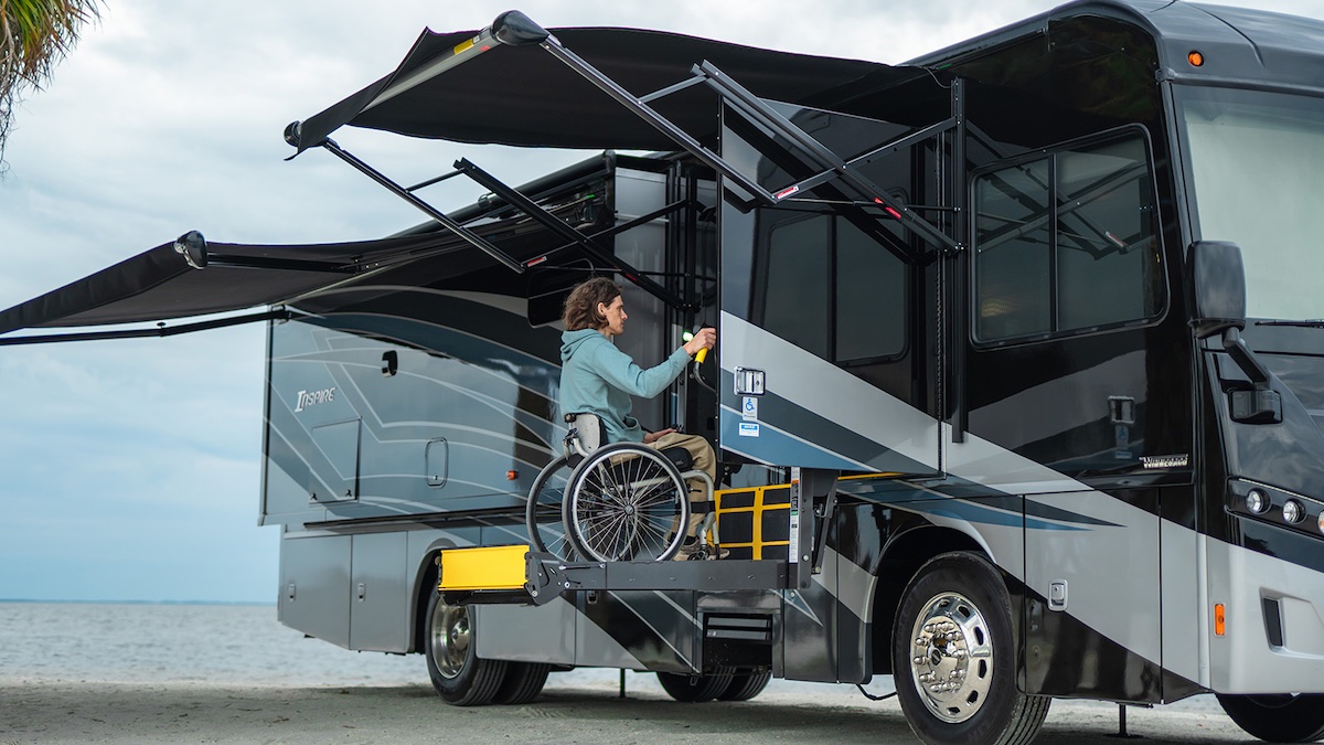 best travel trailer for handicapped