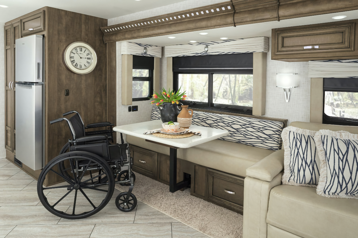 wheelchair accessible rvs