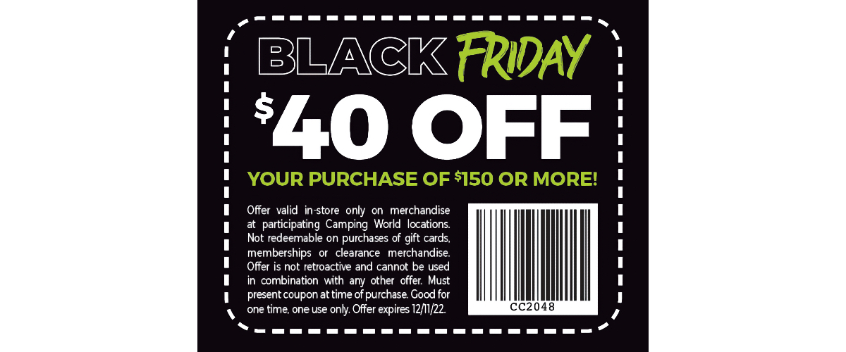 Camping World Black Friday