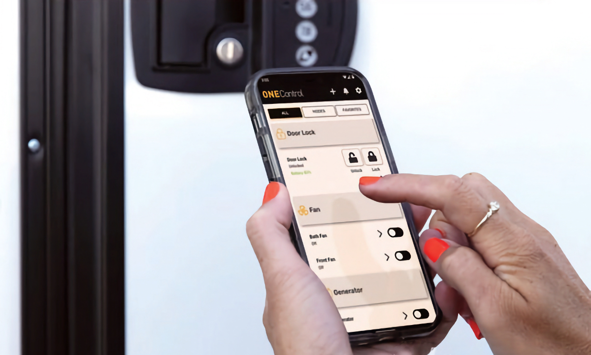 Lippert RV smart lock