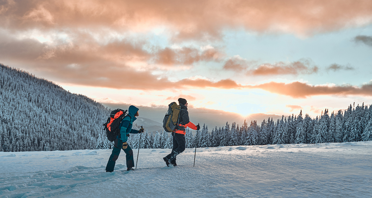 winter hiking gear