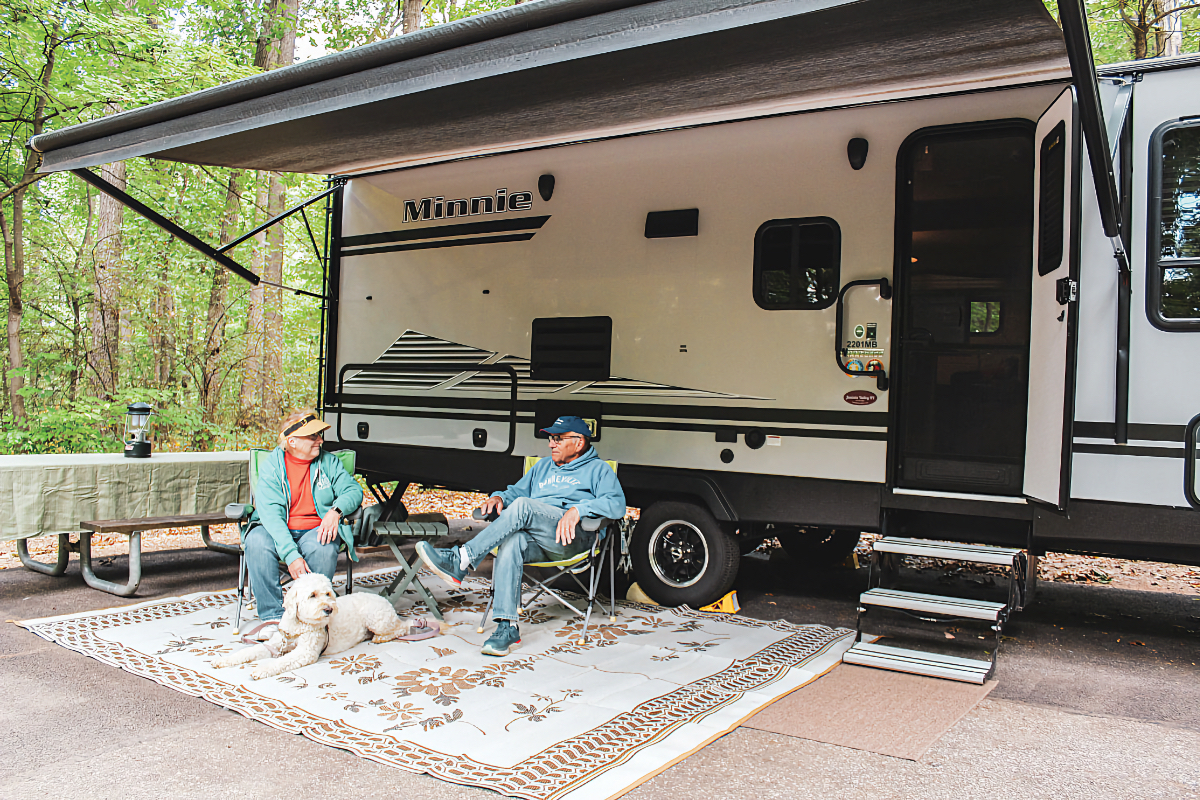 RV campground hosts