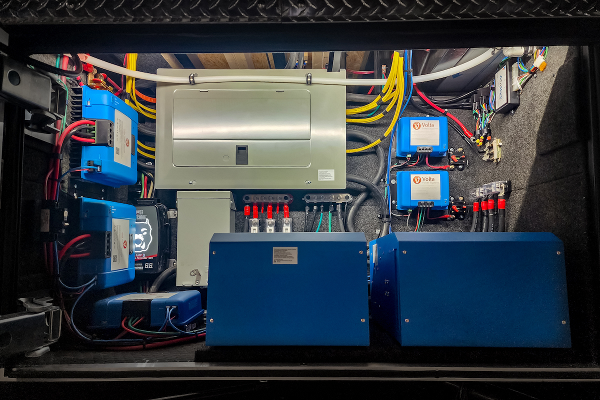 Space Craft MFG and Volta Power Systems Reveal Custom OffGrid RV at