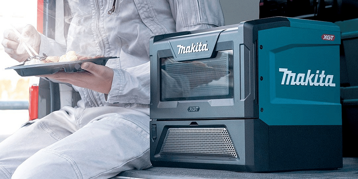 tage ned Billy ged Indstilling Makita Introduces a Portable Cordless Microwave - RV.com