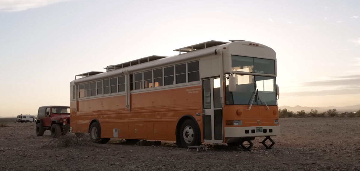 school bus RV conversion